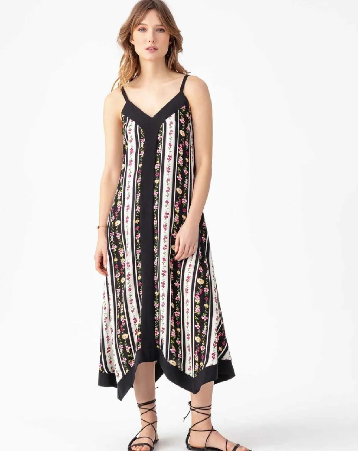 Robe Lea multicolore-Indies New