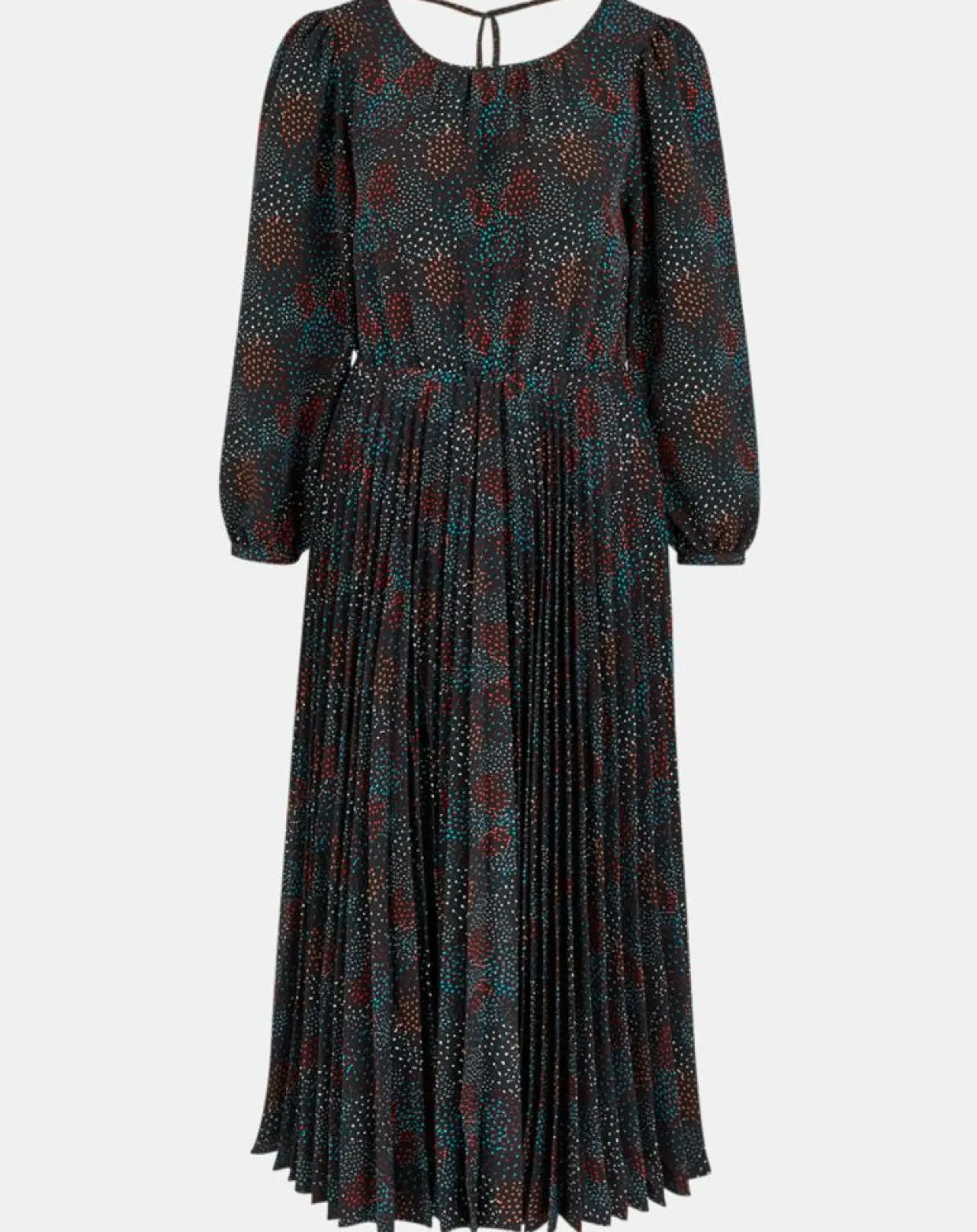 Femme Galeries Lafayette Robes^Robe longue et plissée Gaia noire