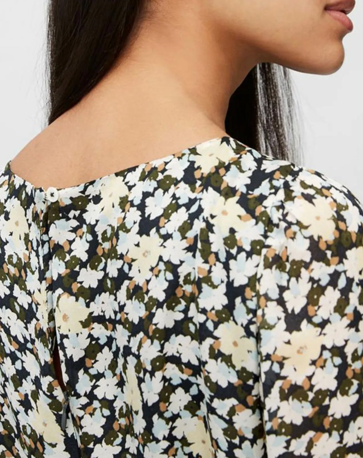 Robe longue fleurie multicolore-Marc O'Polo Outlet