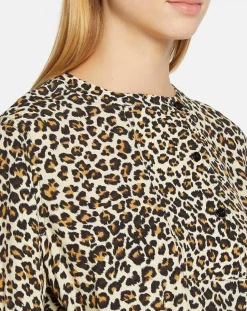 Femme Galeries Lafayette Robes^Robe longue Gamba léopard noire