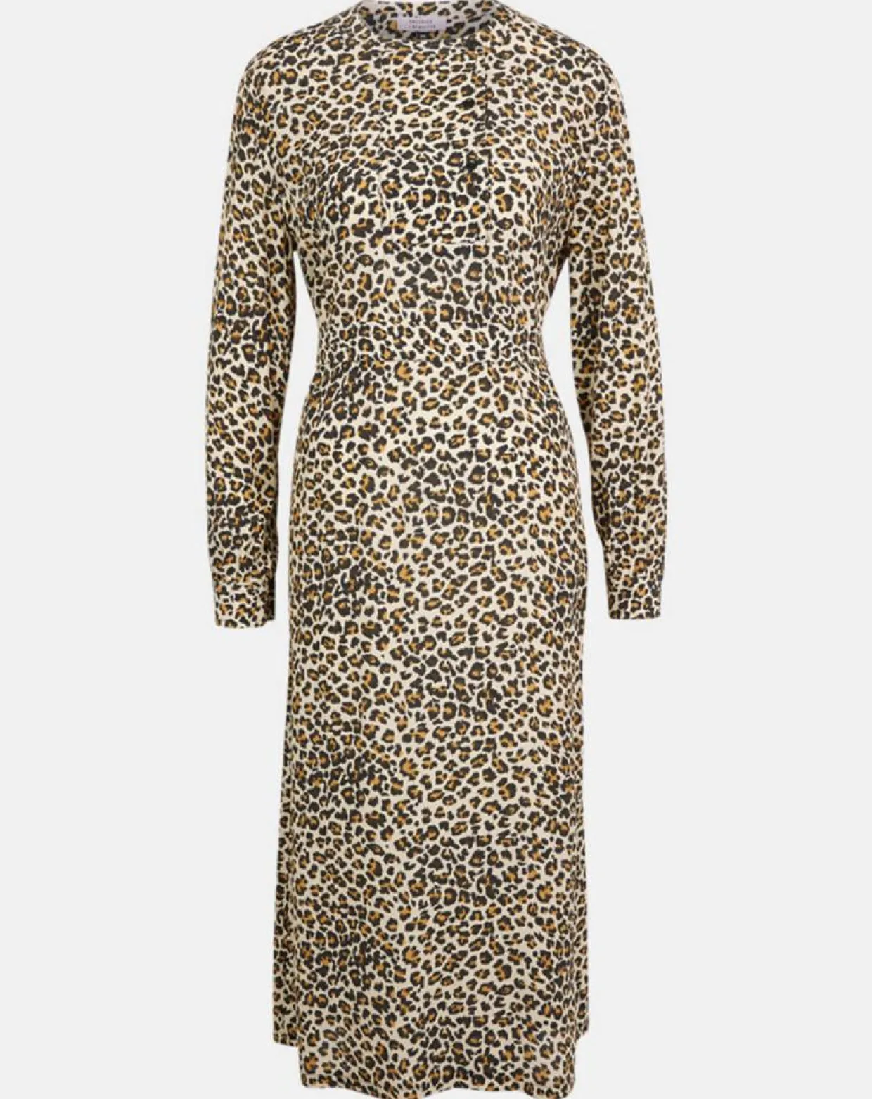 Femme Galeries Lafayette Robes^Robe longue Gamba léopard noire