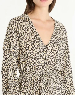 Robe longue Good Today Daisy Print multicolore-Billabong Outlet