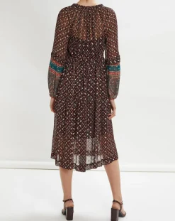 Robe longue Inès rouge-Stella Forest New