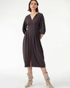 Femme Indies Robes^Robe Longue Miranda choco