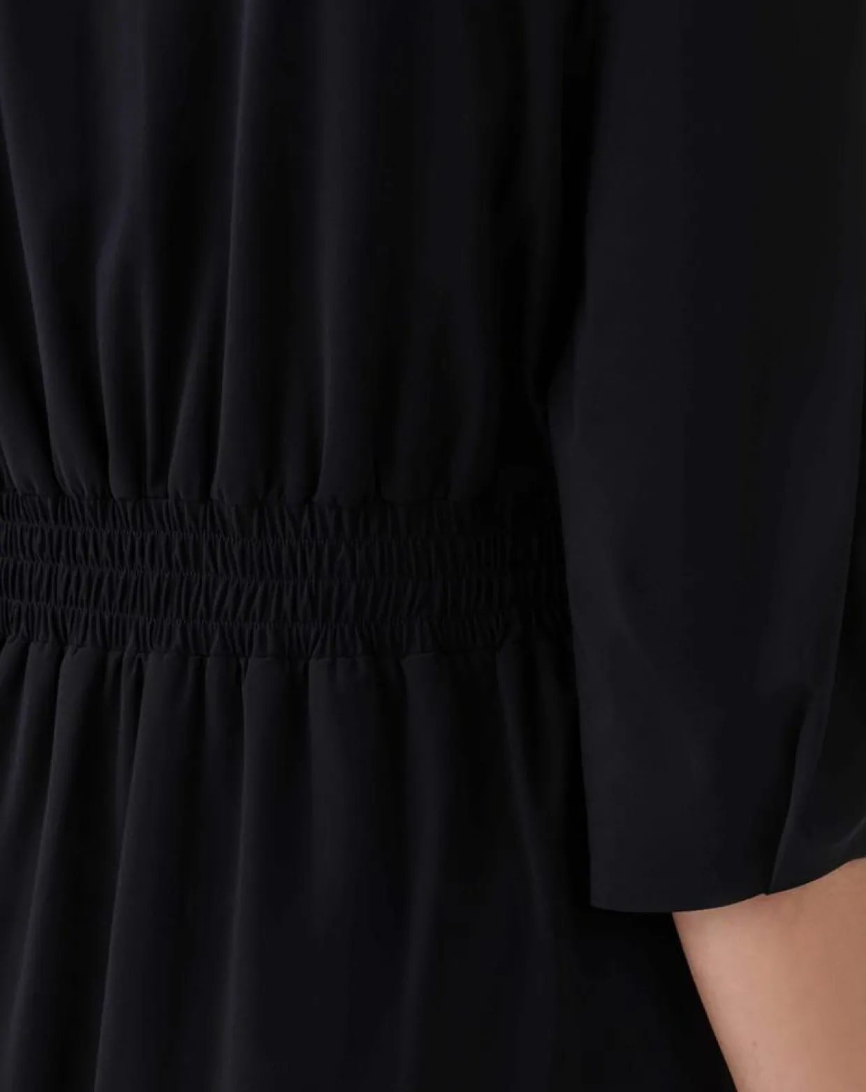 Robe Longue Miranda noire-Indies Sale