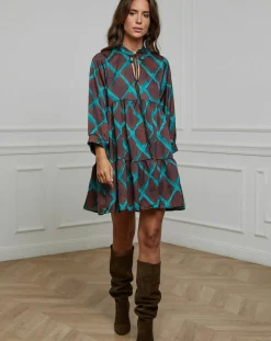 Femme Alice & Charlotte Robes^Robe Louise café