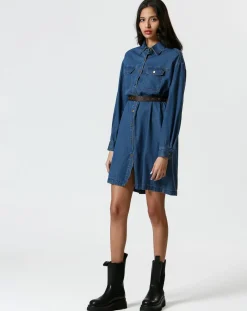 Femme The Korner Robes^Robe Lucie bleue