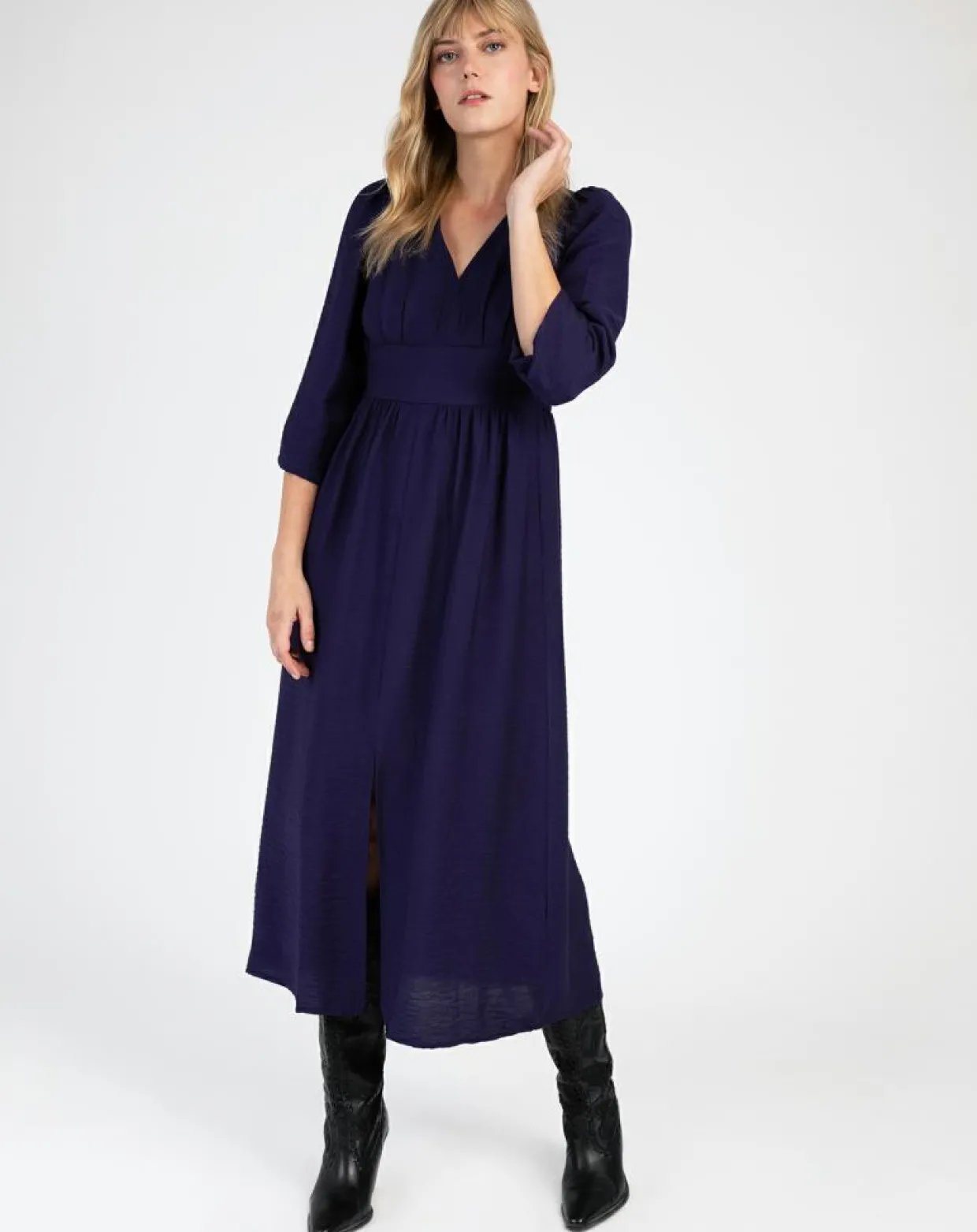 Femme An'ge Robes^Robe Maelou navy
