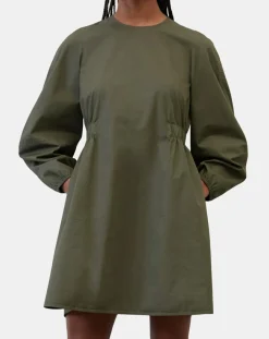 Robe manches ballons kaki-Marc O'Polo Hot