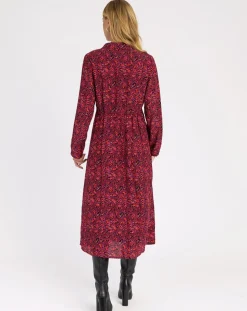 Femme An'ge Robes^Robe Mantry livia bordeaux