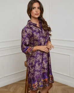 Robe Marine violette-Alice & Charlotte Outlet