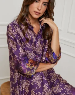 Robe Marine violette-Alice & Charlotte Outlet