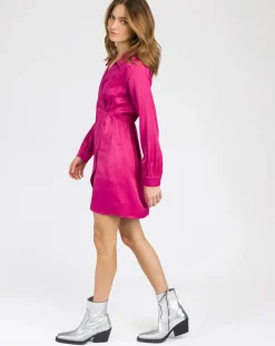 Femme An'ge Robes^Robe Martinez framboise