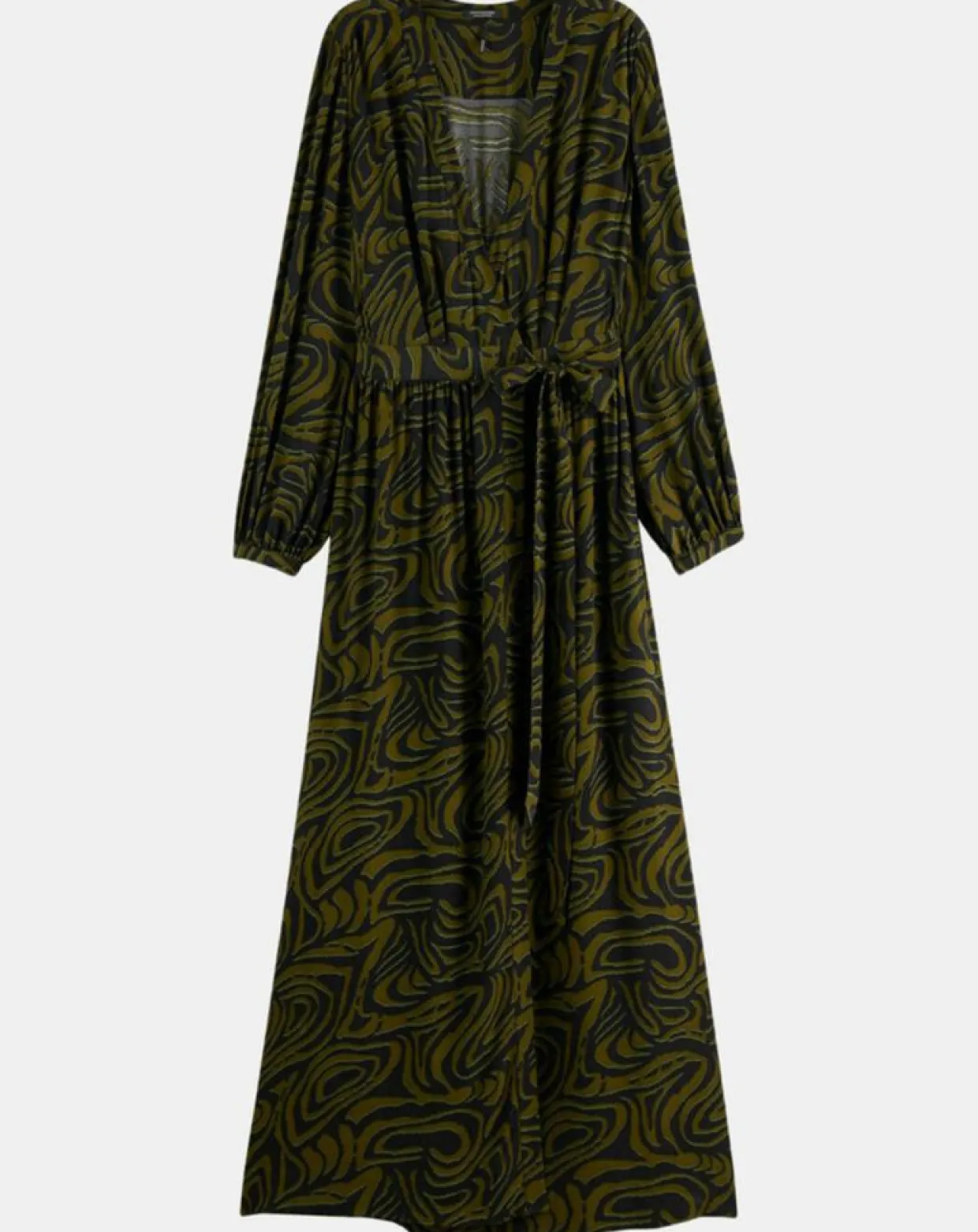 Femme Scotch & Soda Robes^Robe Maxi Print Zèbre noir/vert