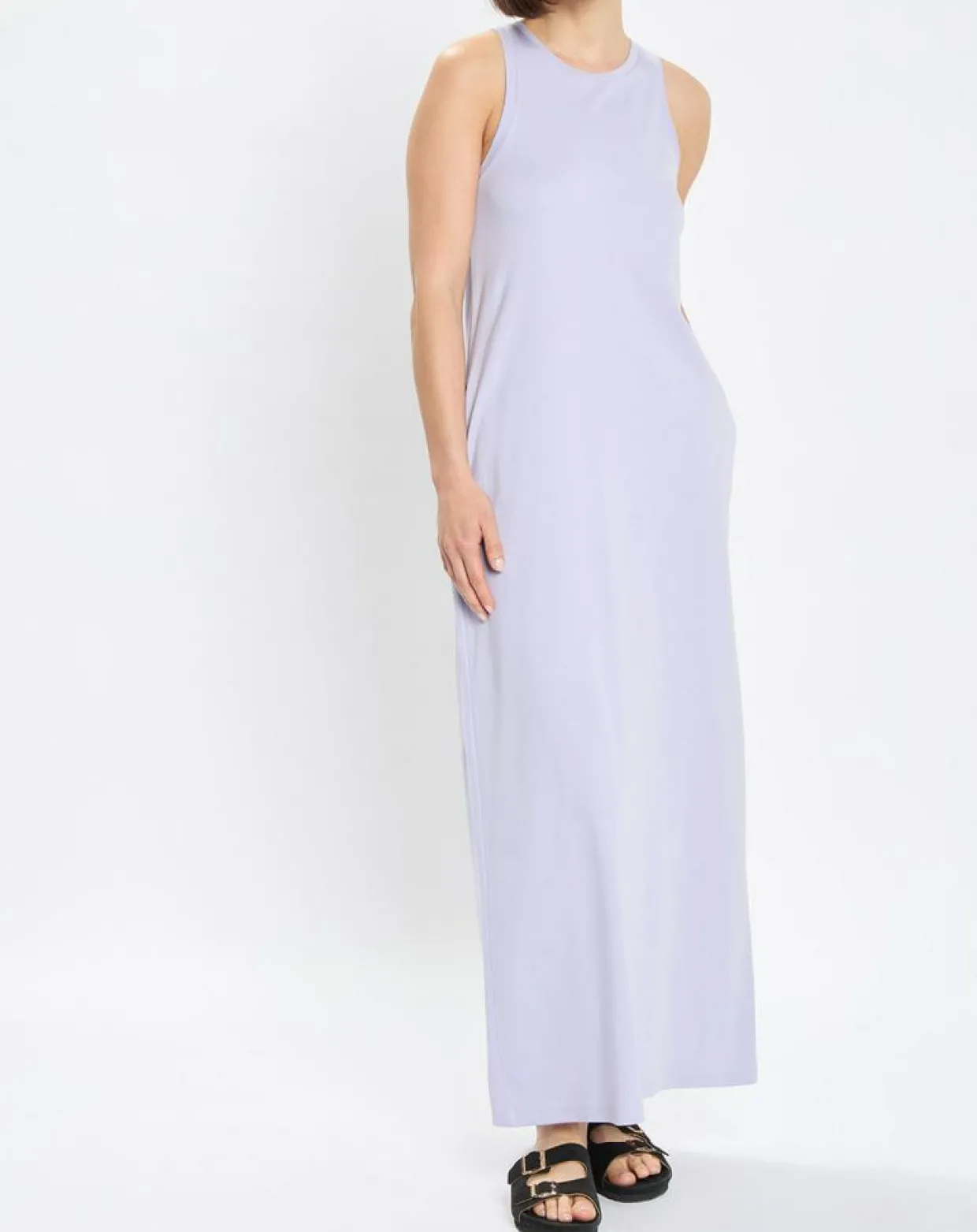 Femme Marc O'Polo Robes^Robe maxi violet clair