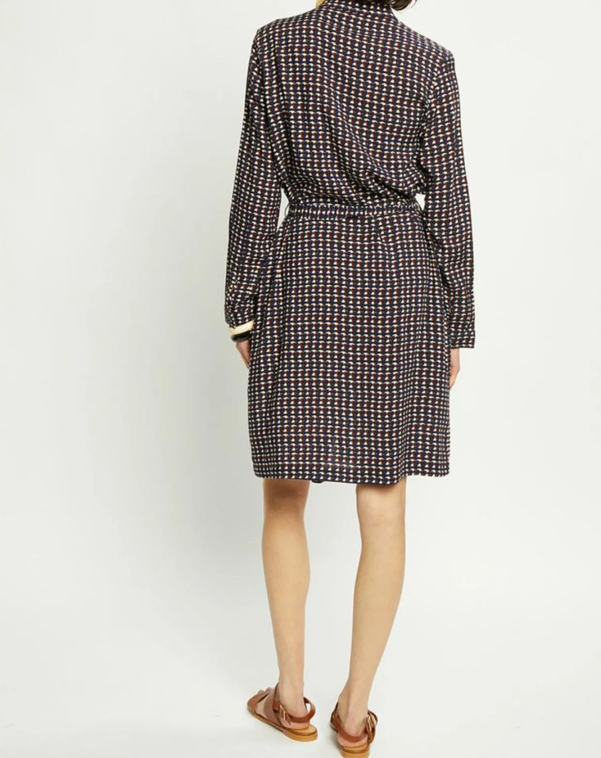 Robe Meril imprimée marine-Harris Wilson Sale