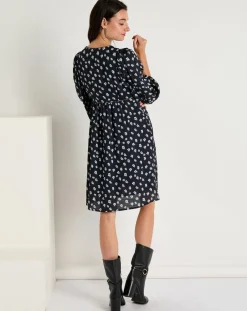Robe Michelle à fleurs marine-See u Soon Outlet