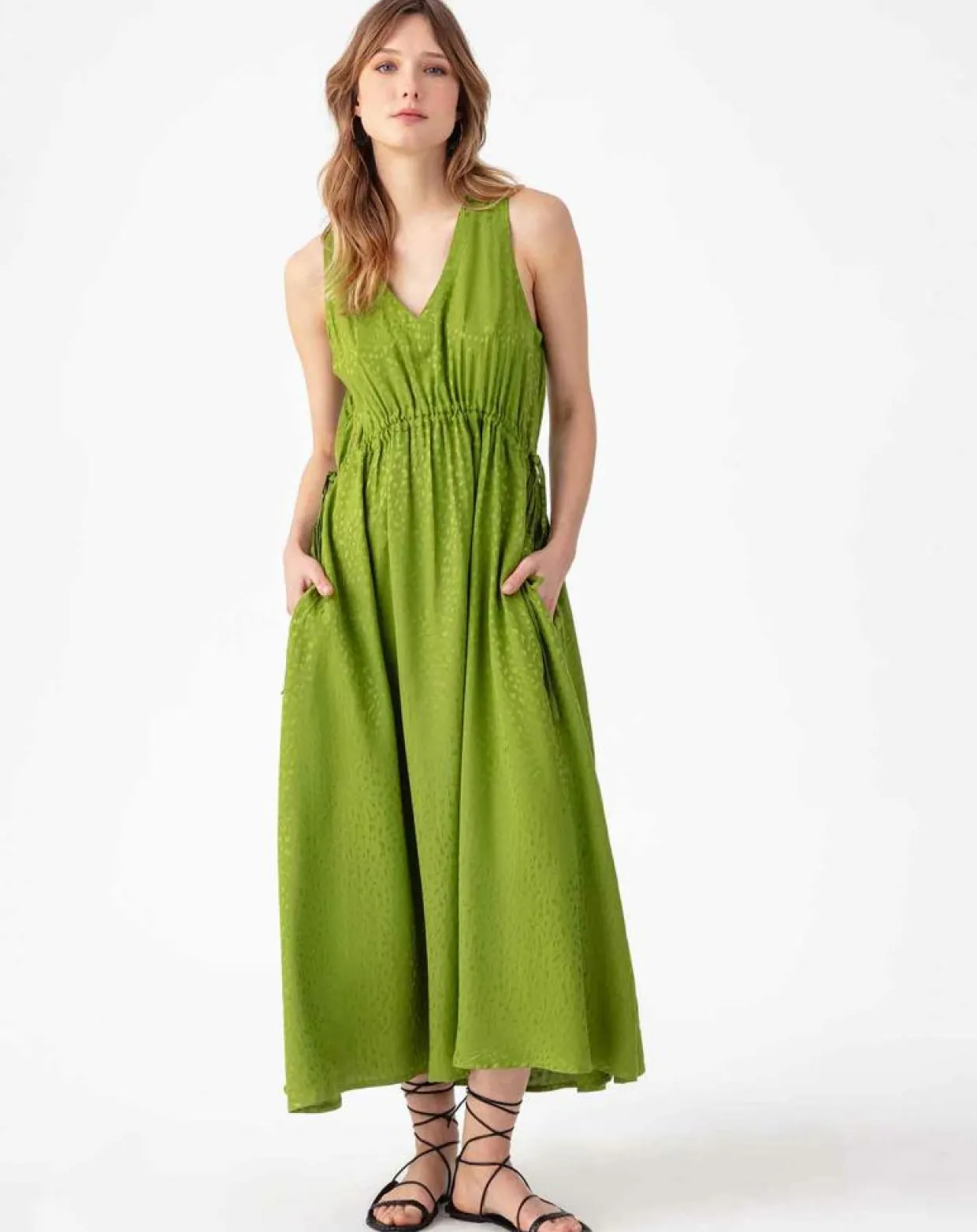 Robe Mika bambou-Indies Hot
