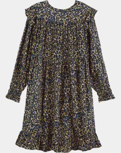 Robe mi-longue imprimée multicolore-Scotch & Soda Discount