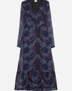 Femme An'ge Robes^Robe Oclande hilda bleu