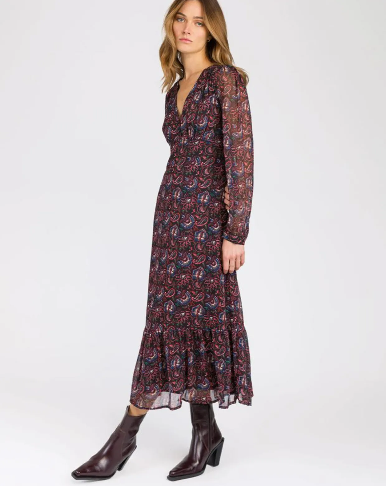 Robe Oclande horia black-An'ge New
