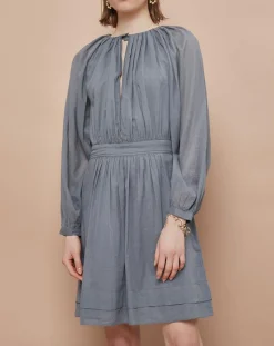 Robe Oleria grise-Mare di Latte