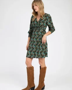 Robe Ostina usha olive-An'ge Discount