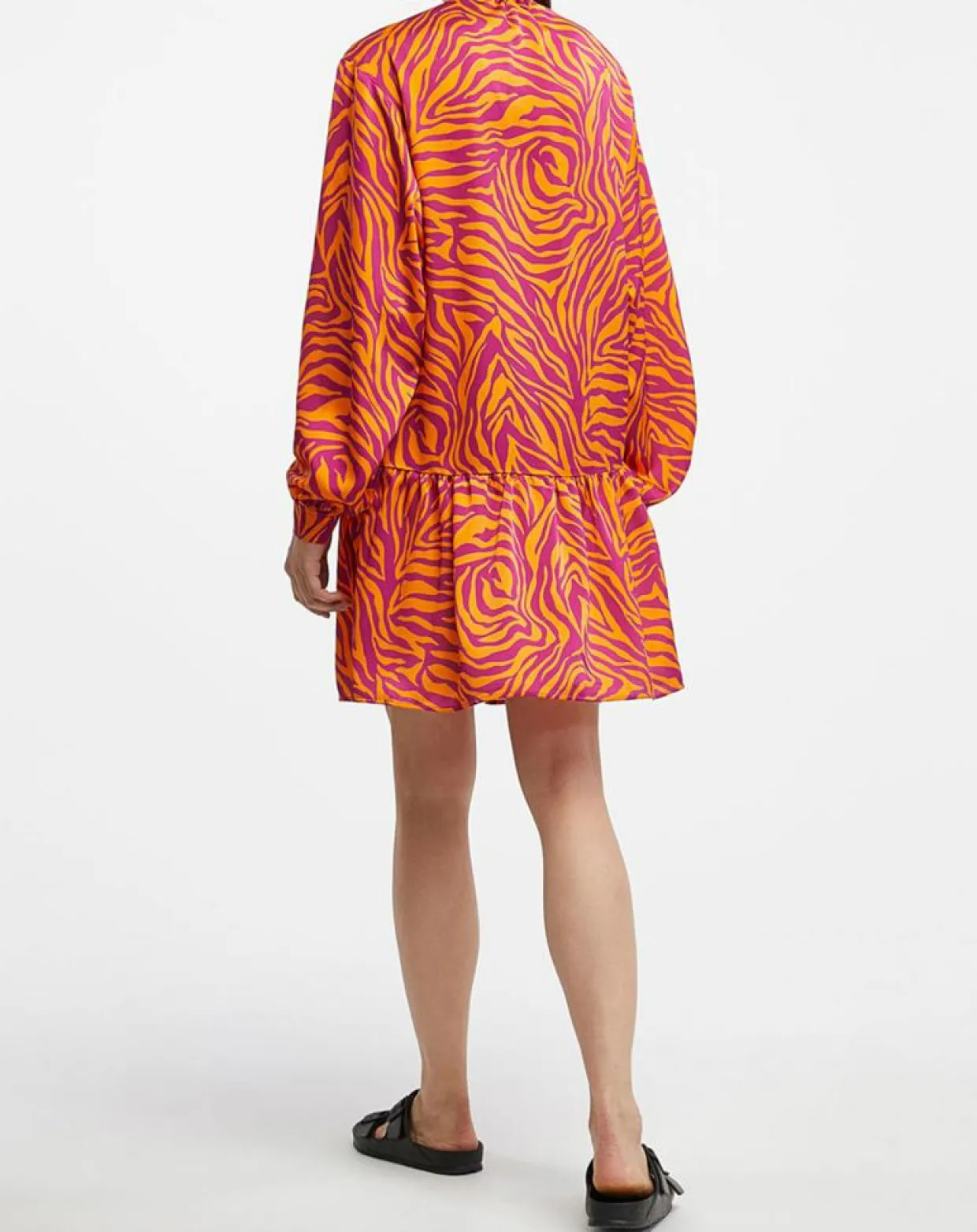 Robe Oversize Sirop 2 orange/violet-Galeries Lafayette Clearance