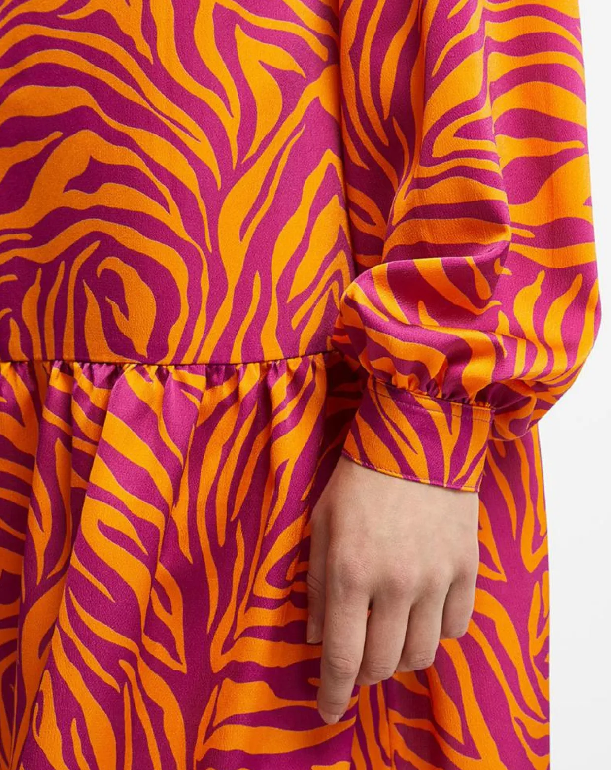 Robe Oversize Sirop 2 orange/violet-Galeries Lafayette Clearance