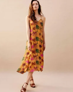 Femme Wild Robes^Robe Palma caramel