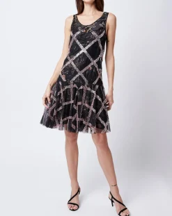 Femme John Galliano Robes^Robe patineuse en tulle noire