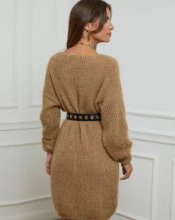 Robe Pull Juliette camel-Alice & Charlotte New