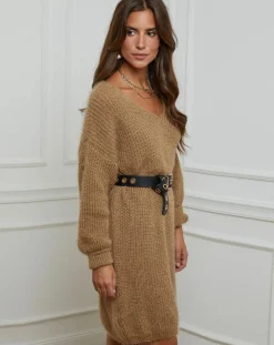 Robe Pull Juliette camel-Alice & Charlotte New