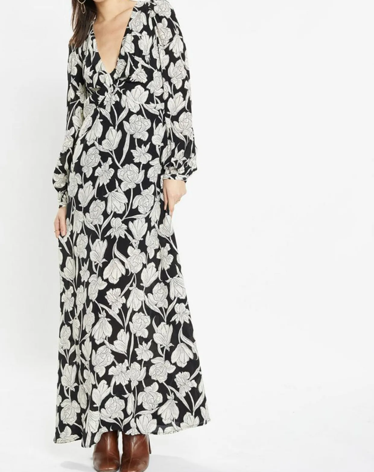 Robe Rabira noire-Zapa