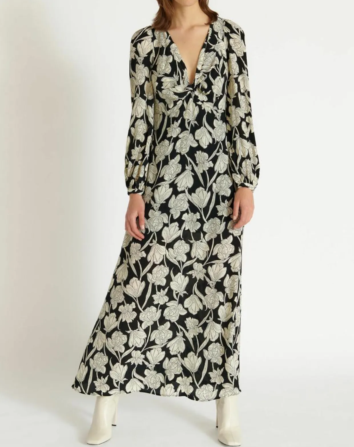 Robe Rabira noire-Zapa