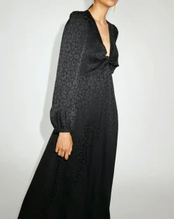 Robe Rabira noire-Zapa Best