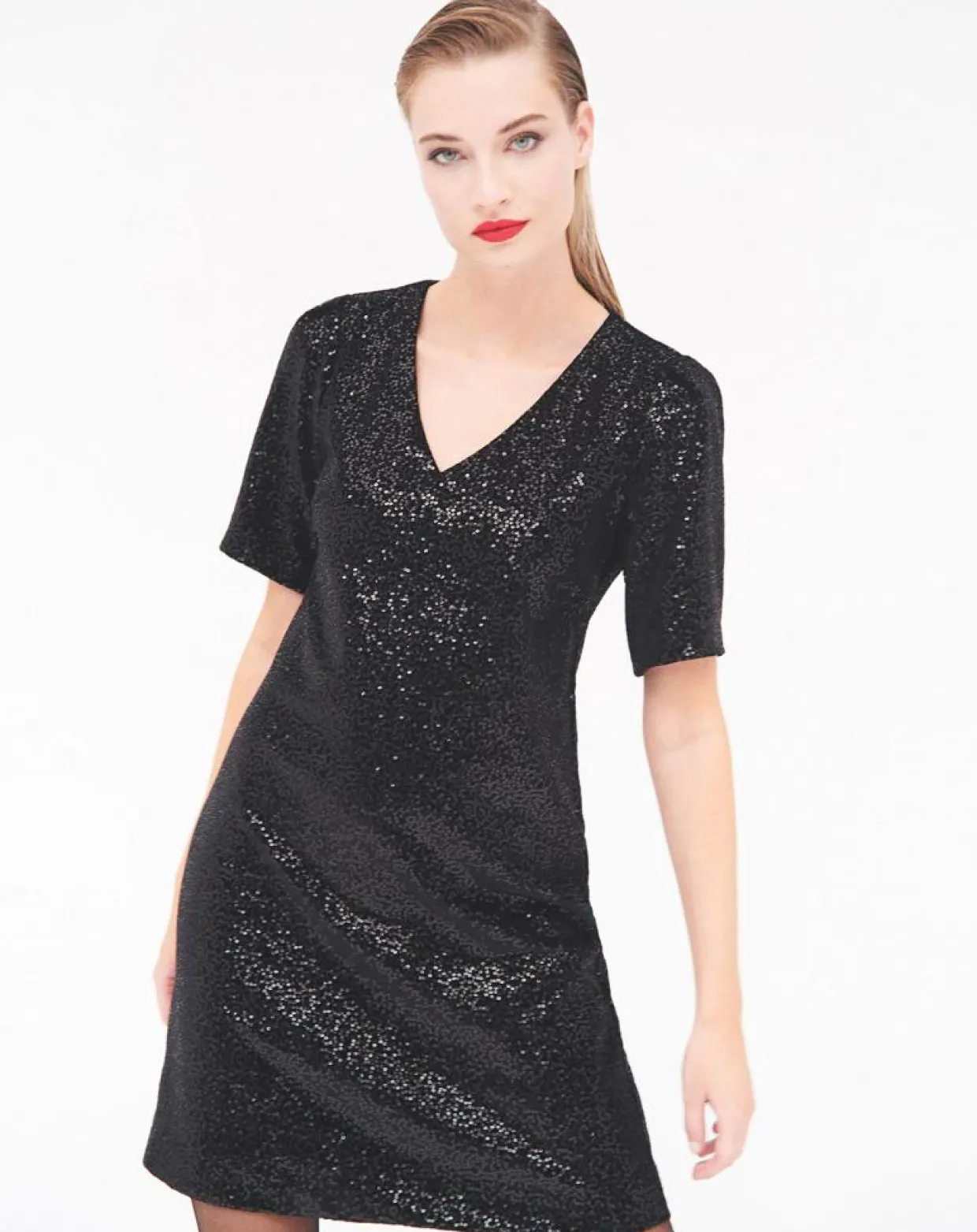 Femme Caroll Robes^Robe Rafaela noire