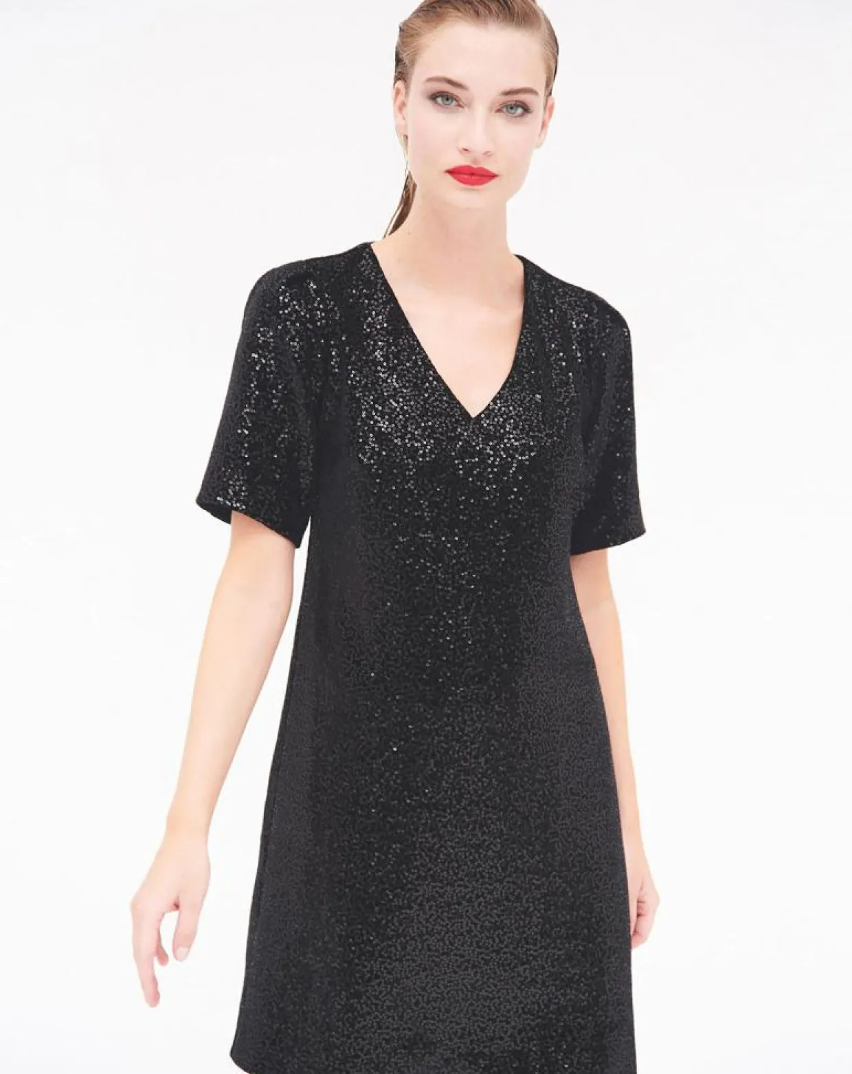 Femme Caroll Robes^Robe Rafaela noire