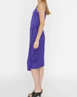 Robe Rahama bleue-Zapa Clearance
