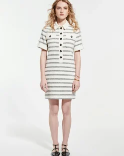 Robe Ramea rayures-Zapa Best