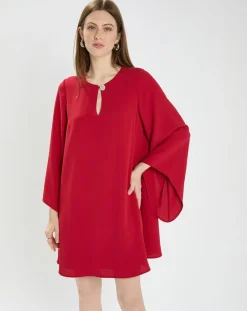 Femme Tara Jarmon Robes^Robe Raonie framboise