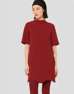 Robe Rayme bordeaux-Tara Jarmon New