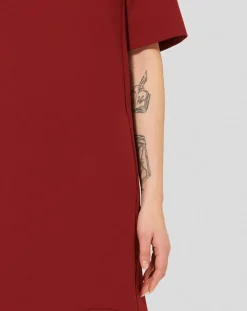 Robe Rayme bordeaux-Tara Jarmon New