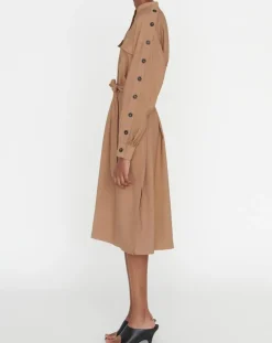 Femme Zapa Robes^Robe Retala havane