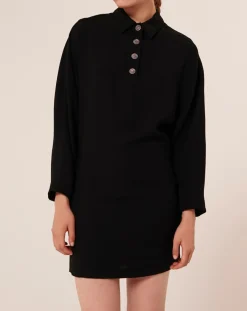Femme Tara Jarmon Robes^Robe Reva noire