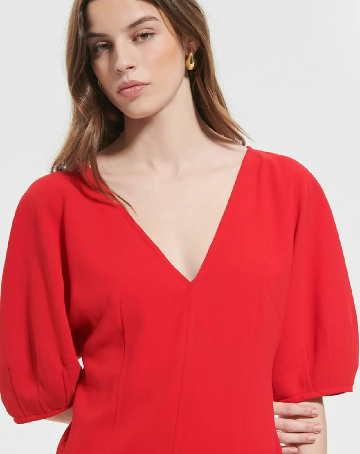 Femme Zapa Robes^Robe Revia rouge