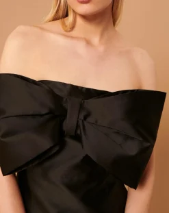 Femme Tara Jarmon Robes^Robe Richesse noire