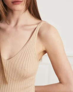 Robe Rina beige-La Petite Francaise Clearance