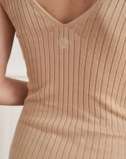 Robe Rina beige-La Petite Francaise Clearance
