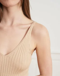 Robe Rina beige-La Petite Francaise Clearance